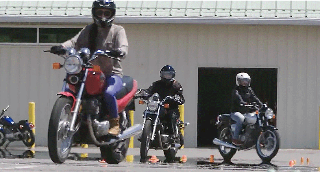 Riders training
